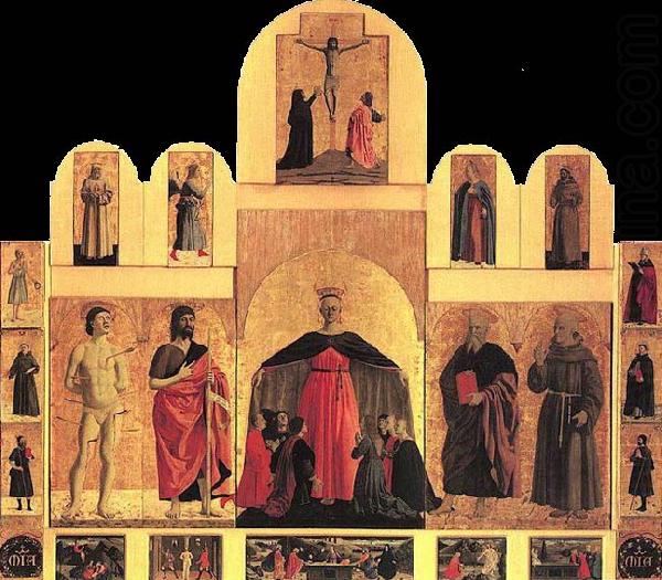 Piero della Francesca Polyptych of the Misericordia china oil painting image